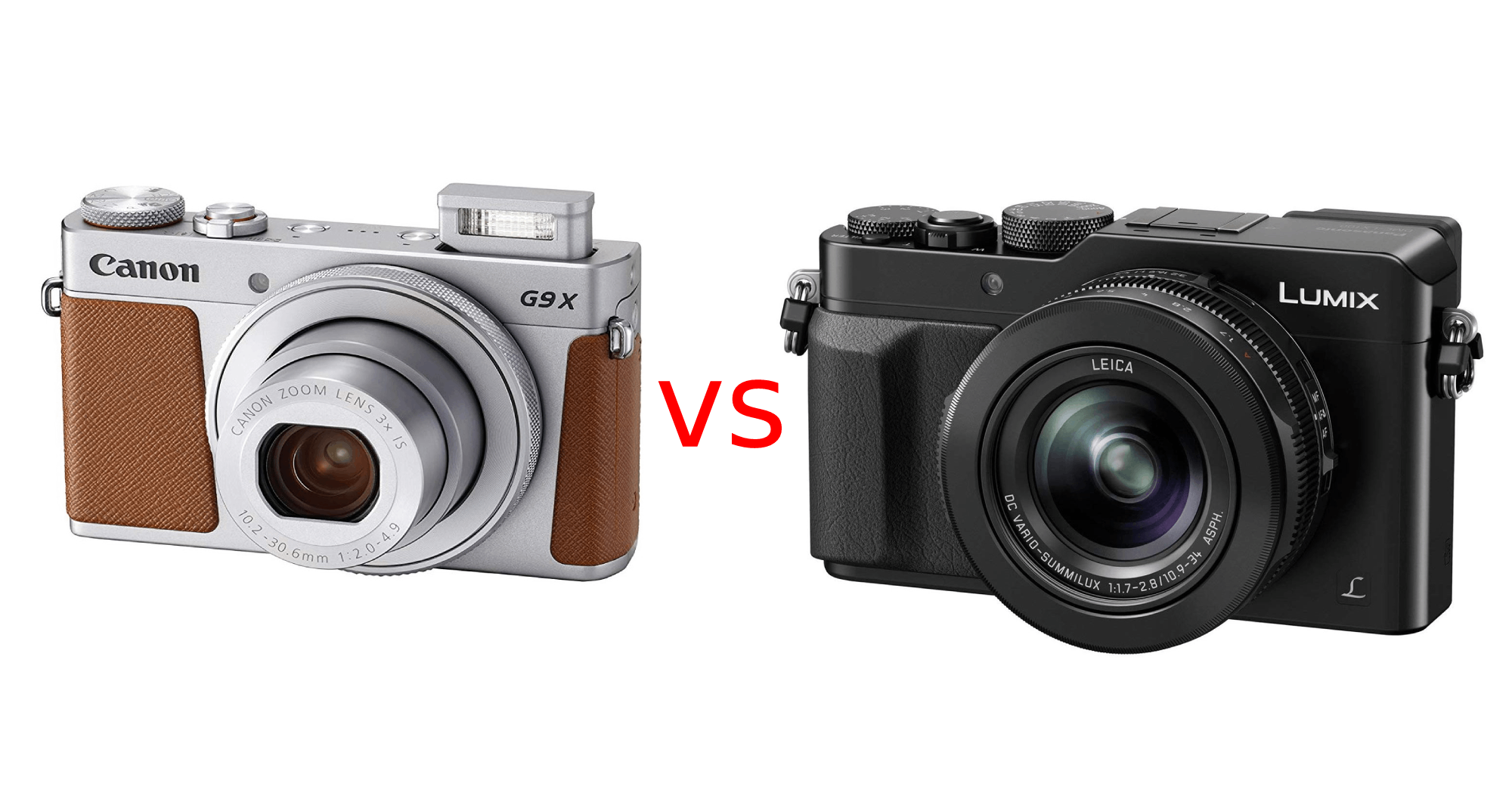 Compact Camera Comparison: Canon Powershot G9 X Mark II vs Panasonic DMC-LX100