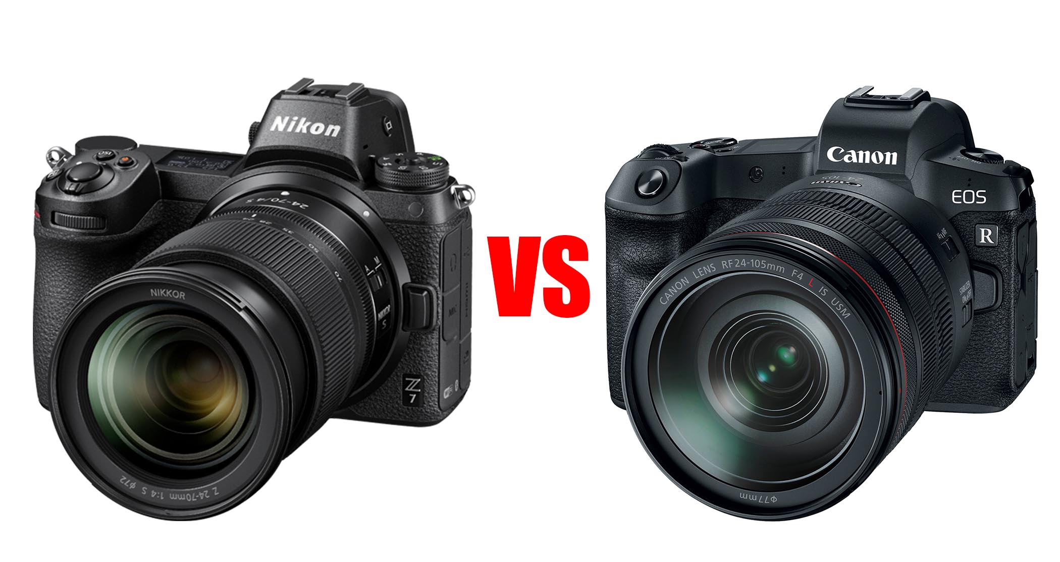 Nikon Z7 vs Canon EOS R